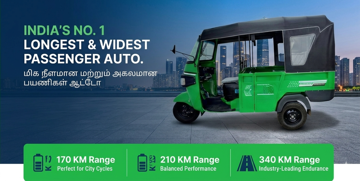 India No 1 Longest and Widest Passenger Auto